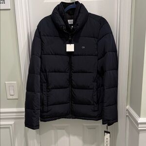 Calvin Klein Puffer Jacket men’s navy